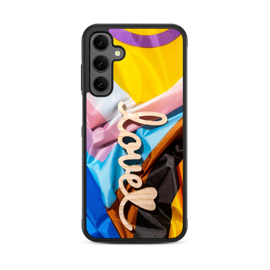 MyBat Design Lab Series Case for Samsung Galaxy A25 5G - Love is Love - MSA255GCSLESM037-3.jpg