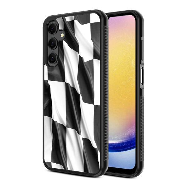 MyBat Design Lab Series Case for Samsung Galaxy A25 5G - Racing Flag - MSA255GCSLESM040-2.jpg