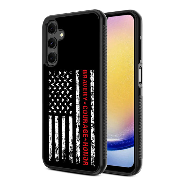 MyBat Design Lab Series Case for Samsung Galaxy A25 5G - Firefighter Flag - MSA255GCSLESM041-2.jpg