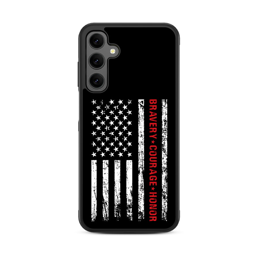 MyBat Design Lab Series Case for Samsung Galaxy A25 5G - Firefighter Flag - MSA255GCSLESM041-3.jpg