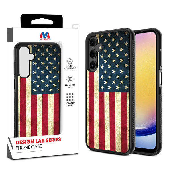 MyBat Design Lab Series Case for Samsung Galaxy A25 5G - American Flag - MSA255GCSLESM043-1.jpg