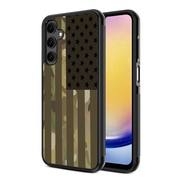MyBat Design Lab Series Case for Samsung Galaxy A25 5G - Military Camouflage American Flag - MSA255GCSLESM054-2.jpg