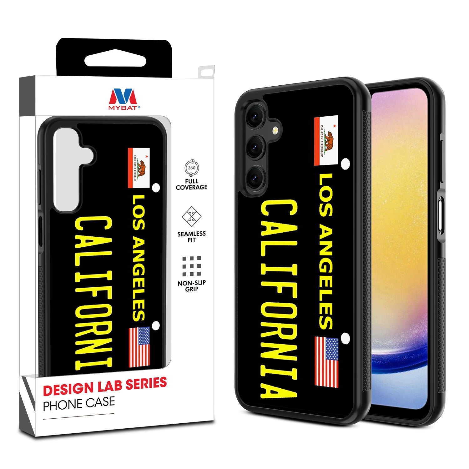 MyBat Design Lab Series Case for Samsung Galaxy A25 5G - Los Angeles Black
