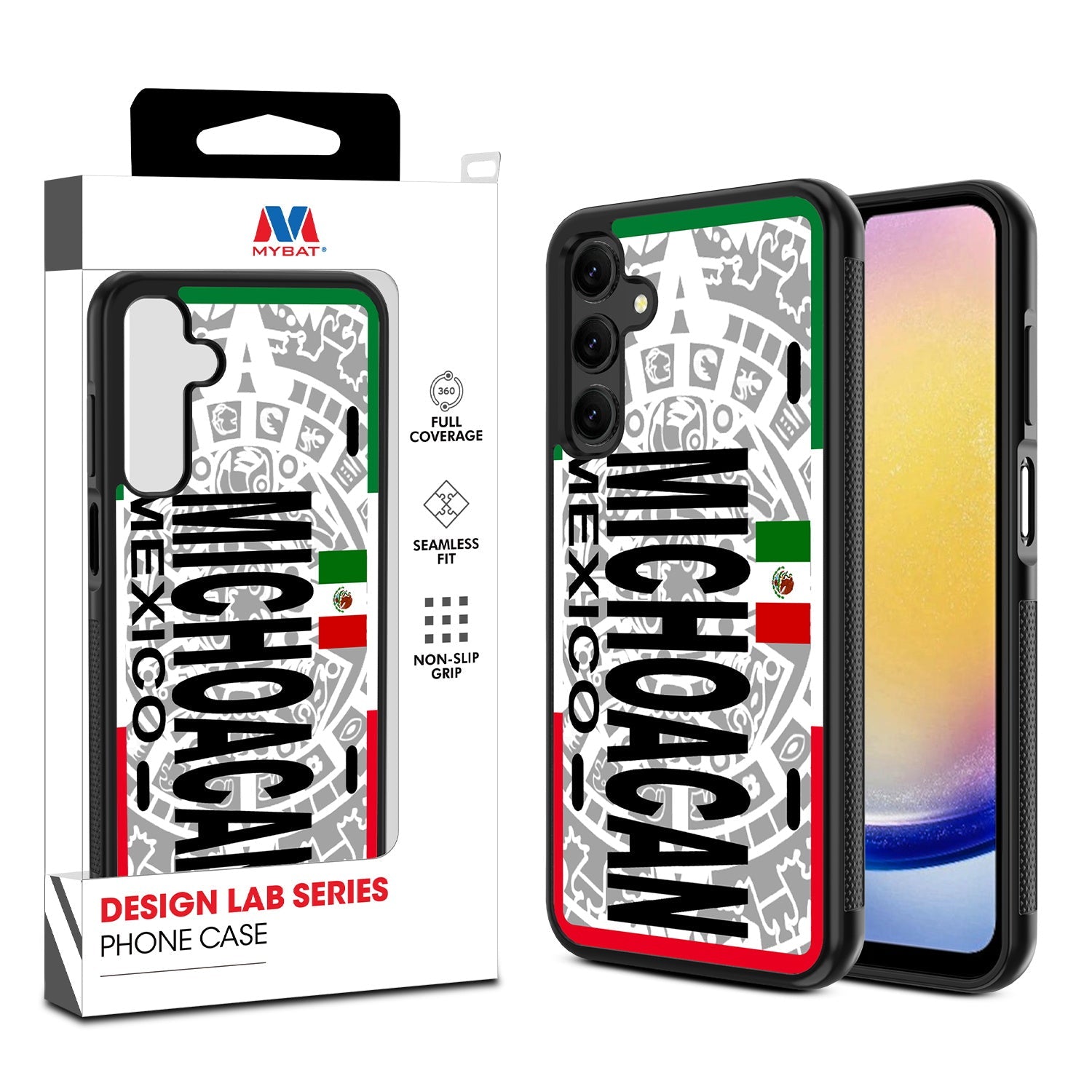 MyBat Design Lab Series Case for Samsung Galaxy A25 5G - Michoacan Azteca
