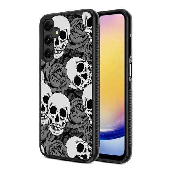 MyBat Design Lab Series Case for Samsung Galaxy A25 5G - Skull Garden - MSA255GCSLESM081-2.jpg