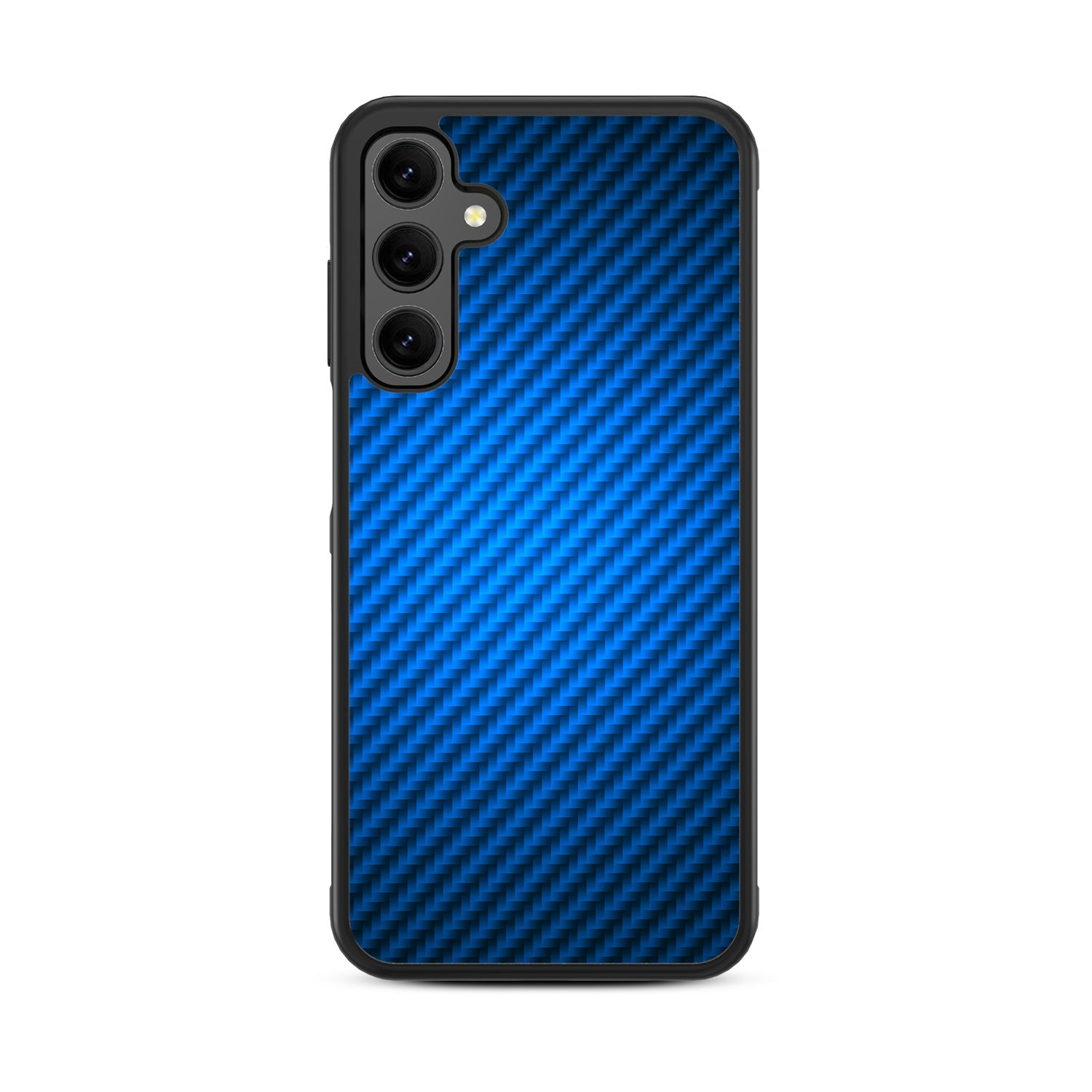 MyBat Design Lab Series Case for Samsung Galaxy A25 5G - Blue Carbon Fiber