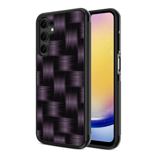 MyBat Design Lab Series Case for Samsung Galaxy A25 5G - Woven Carbon Fiber - MSA255GCSLESM085-2.jpg