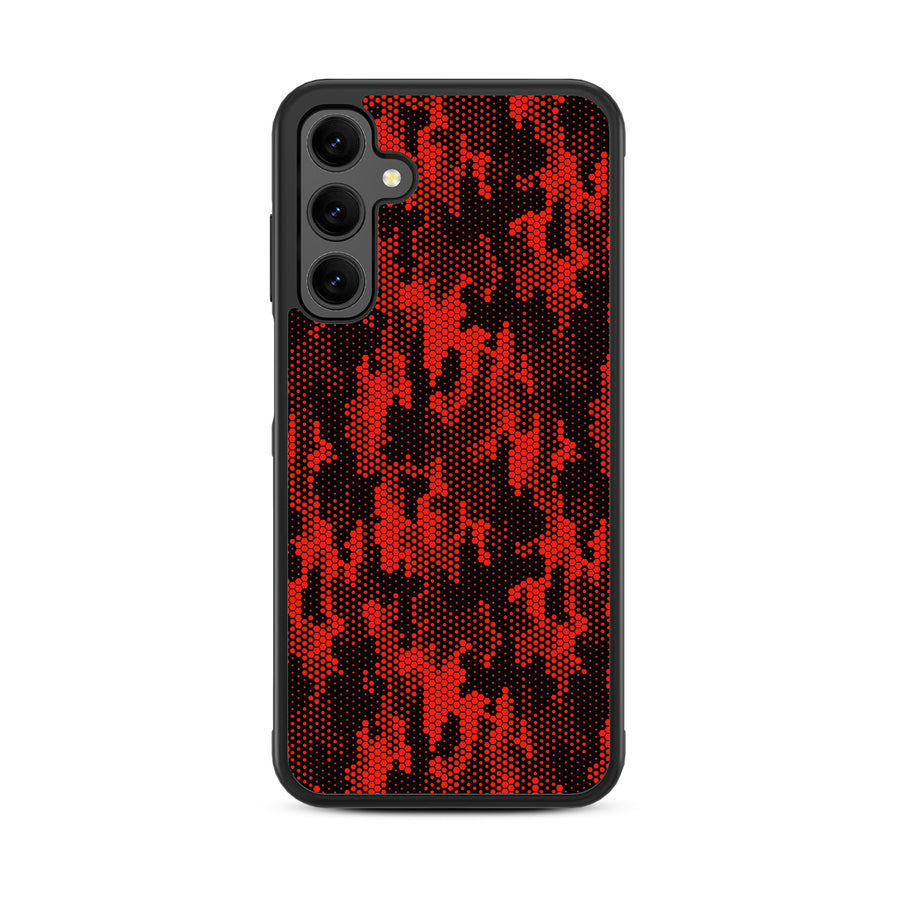 MyBat Design Lab Series Case for Samsung Galaxy A25 5G - Red Digital Camouflage - MSA255GCSLESM086-3.jpg
