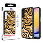 MyBat Design Lab Series Case for Samsung Galaxy A25 5G - Groovy Golden Swirls