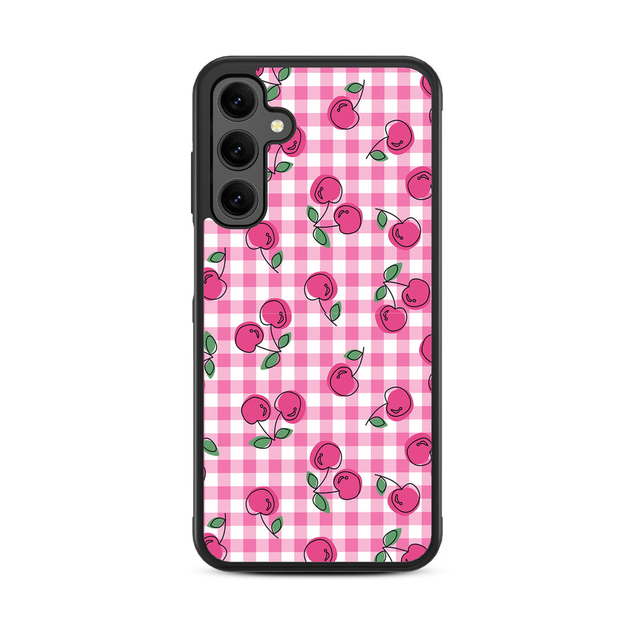 MyBat Design Lab Series Case for Samsung Galaxy A25 5G - Pink Cherries - MSA255GCSLESM100-3.jpg