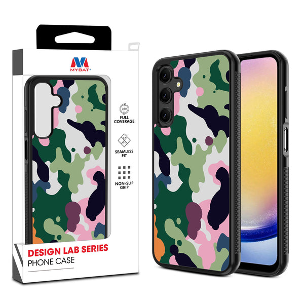 MyBat Design Lab Series Case for Samsung Galaxy A25 5G - Multicolor Camouflage - MSA255GCSLESM121-1.jpg