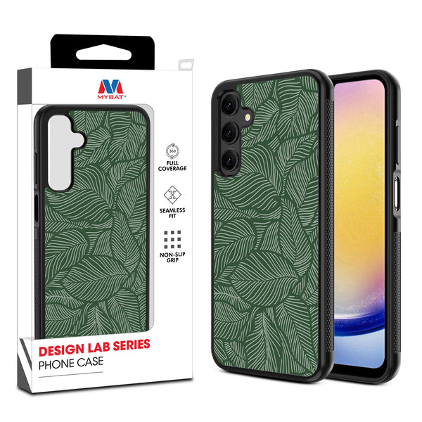 MyBat Design Lab Series Case for Samsung Galaxy A25 5G - Leaves - MSA255GCSLESM125-1.jpg