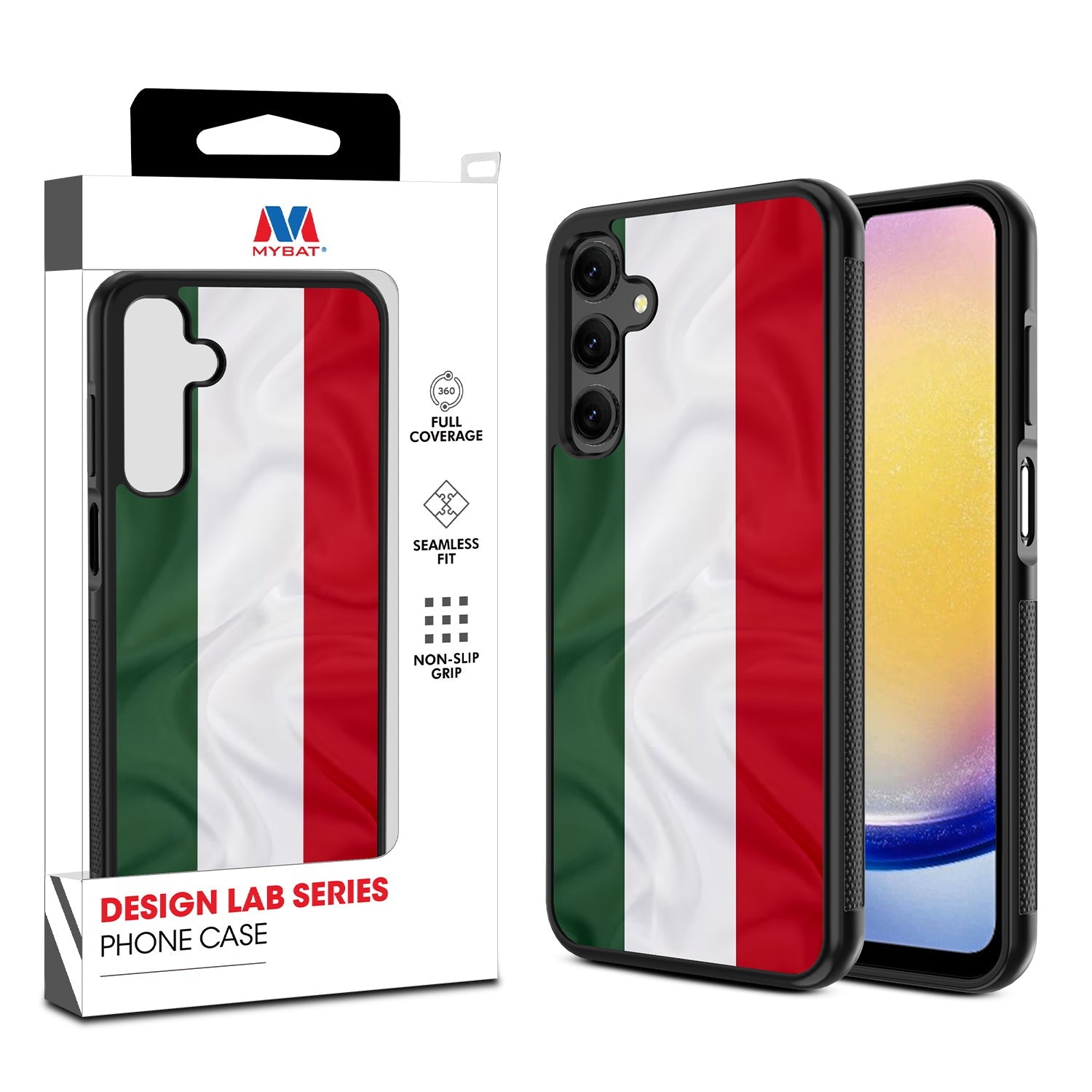 MyBat Design Lab Series Case for Samsung Galaxy A25 5G - Hungary Flag