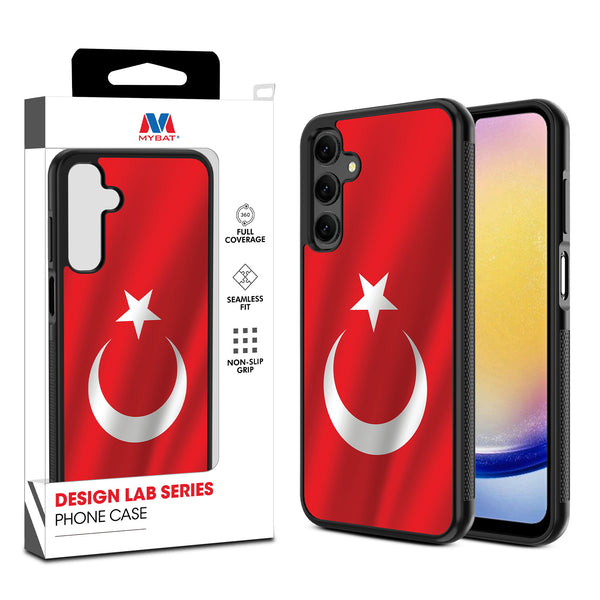 MyBat Design Lab Series Case for Samsung Galaxy A25 5G - Turkey Flag - MSA255GCSLESM161-1.jpg
