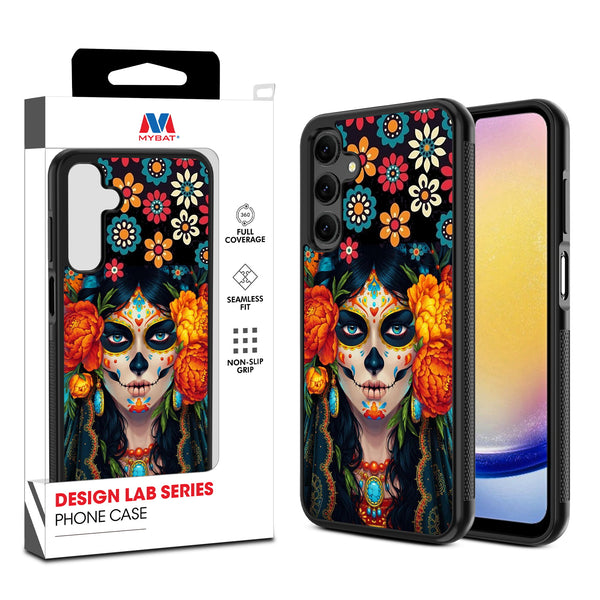 MyBat Design Lab Series Case for Samsung Galaxy A25 5G - Dia De Los Muertos - MSA255GCSLESM167-1.jpg