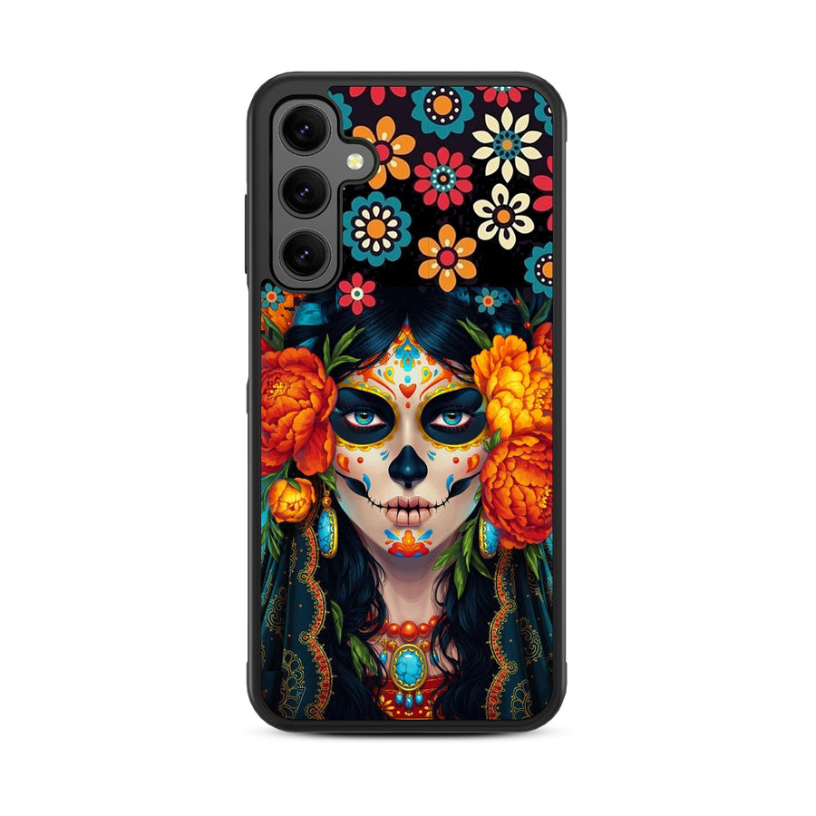 MyBat Design Lab Series Case for Samsung Galaxy A25 5G - Dia De Los Muertos - MSA255GCSLESM167-3.jpg