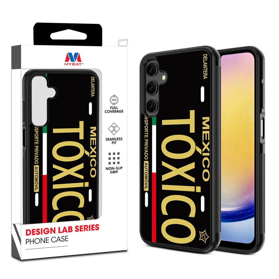 MyBat Design Lab Series Case for Samsung Galaxy A25 5G - Toxico Black