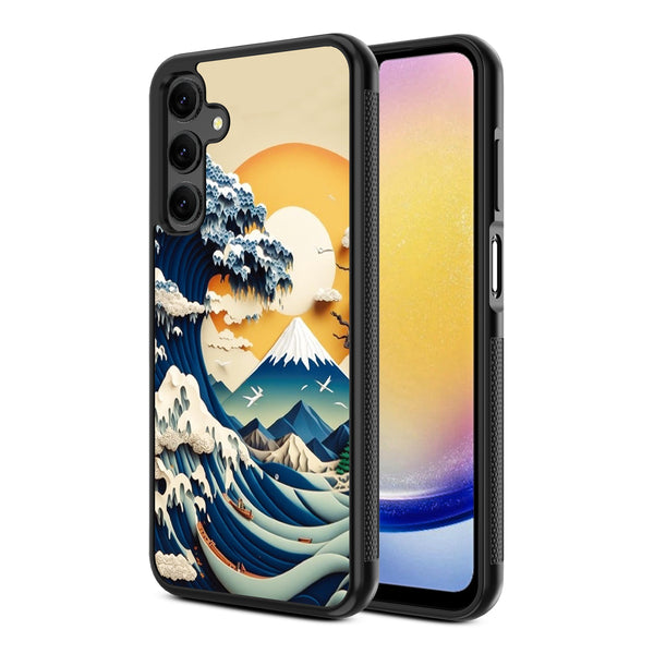 MyBat Design Lab Series Case for Samsung Galaxy A25 5G - The Great Wave - MSA255GCSLESM177-2.jpg