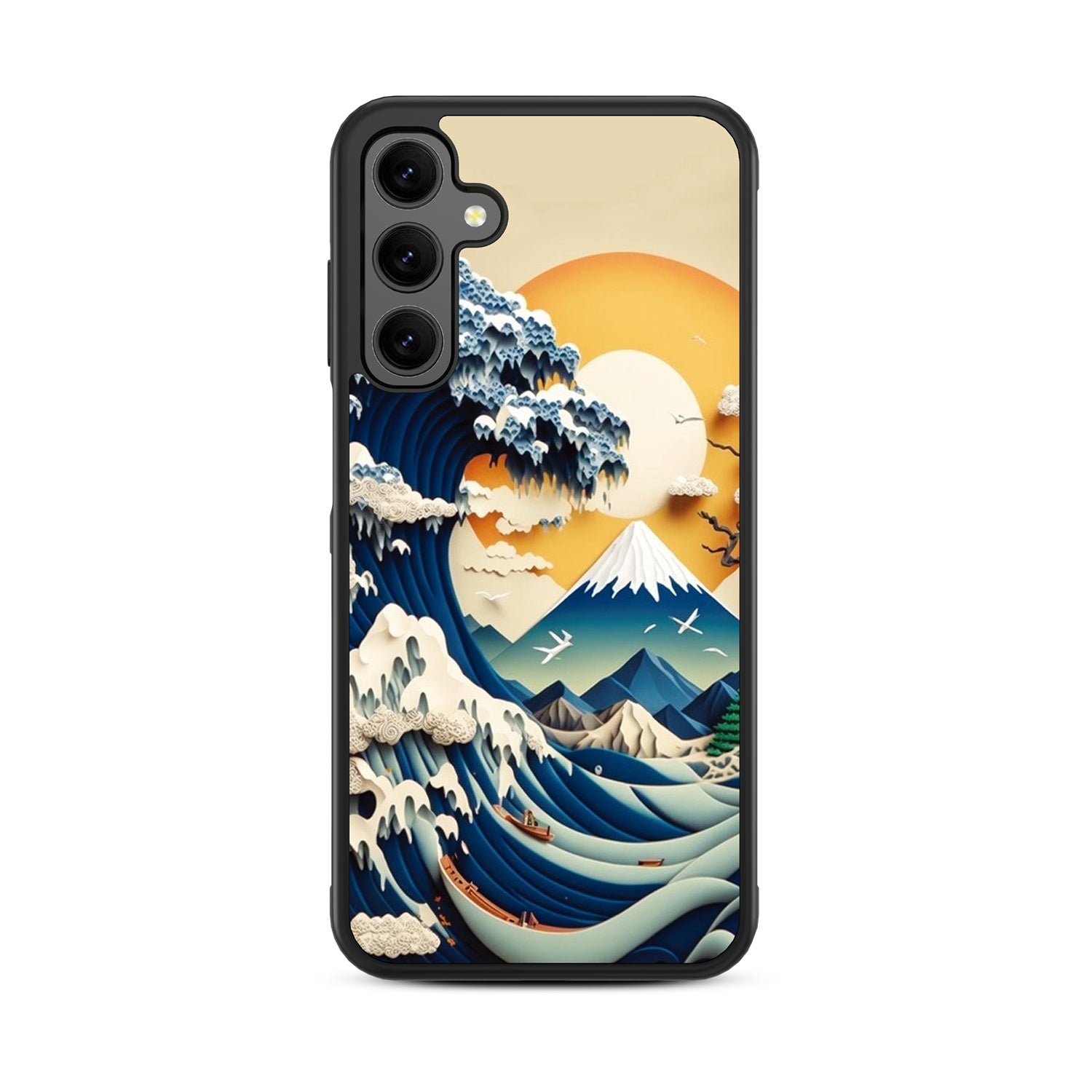 MyBat Design Lab Series Case for Samsung Galaxy A25 5G - The Great Wave - MSA255GCSLESM177-3.jpg