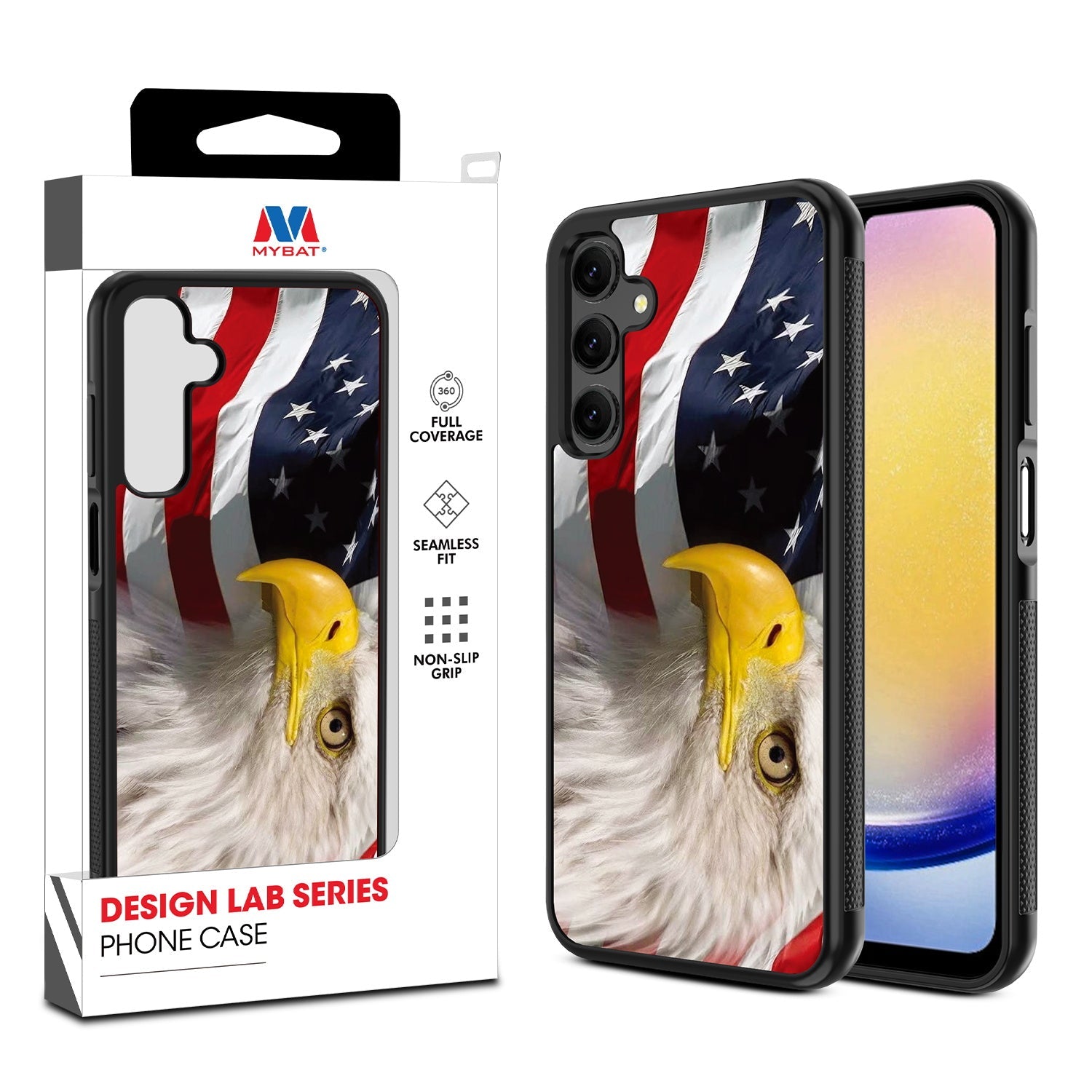 MyBat Design Lab Series Case for Samsung Galaxy A25 5G - Soaring with Liberty