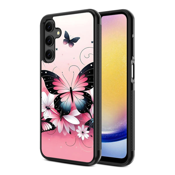 MyBat Design Lab Series Case for Samsung Galaxy A25 5G - Butterfly Bouquet - MSA255GCSLESM184-2.jpg
