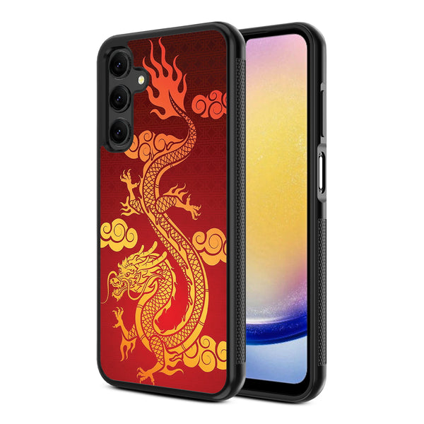 MyBat Design Lab Series Case for Samsung Galaxy A25 5G - Golden Dragon - MSA255GCSLESM213-2.jpg