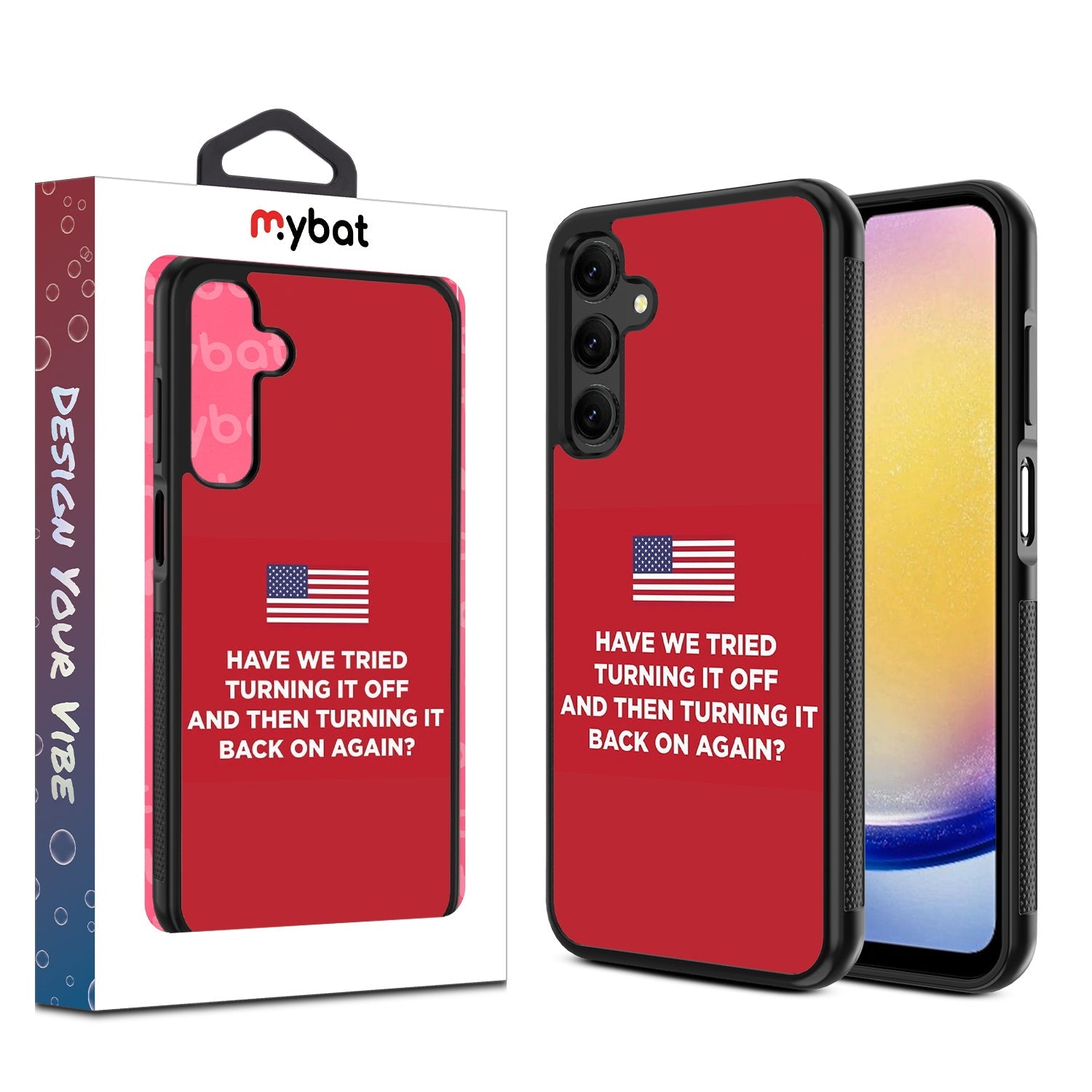 MyBat Design Lab Series Case for Samsung Galaxy A25 5G - Resetting America