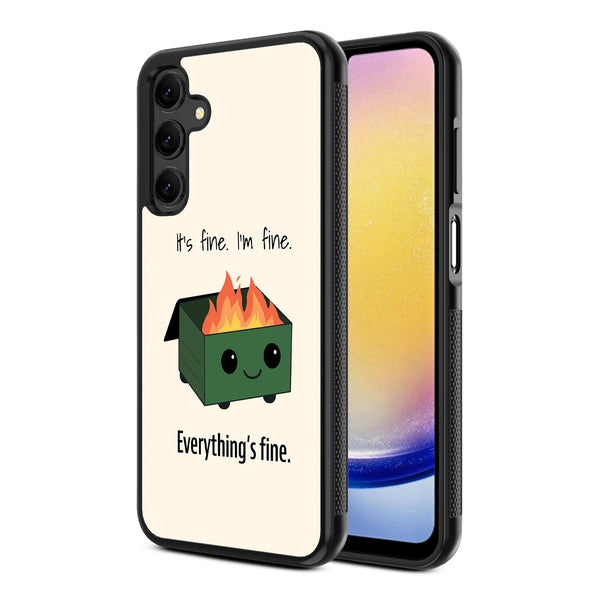 MyBat Design Lab Series Case for Samsung Galaxy A25 5G - Dumpster Fire - MSA255GCSLESM255-2.jpg