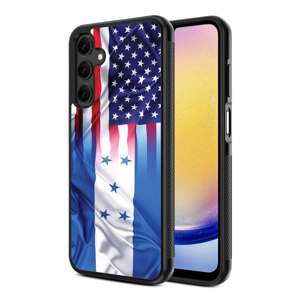 MyBat Design Lab Series Case for Samsung Galaxy A25 5G - Honduras-USA Flag - MSA255GCSLESM263-2.jpg