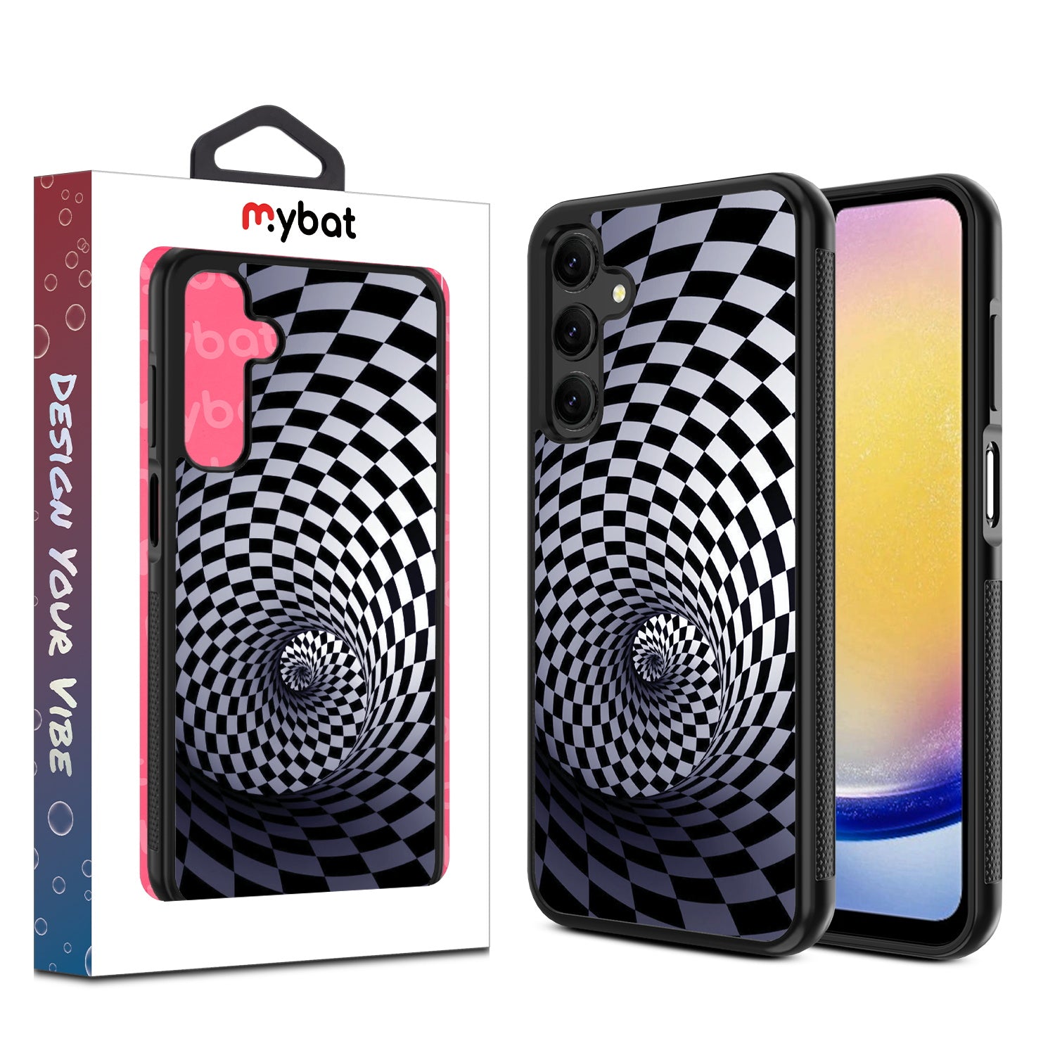MyBat Design Lab Series Case for Samsung Galaxy A25 5G - Spiral Out