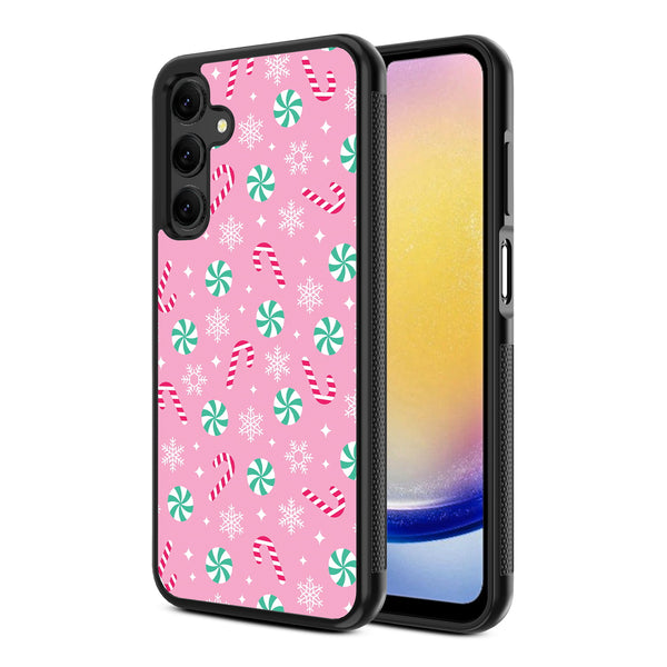 MyBat Design Lab Series Case for Samsung Galaxy A25 5G - Peppermint Swirl - MSA255GCSLESM272-2.jpg