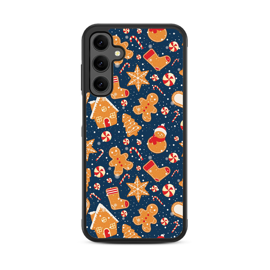 MyBat Design Lab Series Case for Samsung Galaxy A25 5G - Gingerbread Cookies - MSA255GCSLESM273-3.jpg