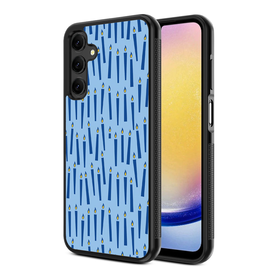 MyBat Design Lab Series Case for Samsung Galaxy A25 5G - Menorah Candle - MSA255GCSLESM281-2.jpg
