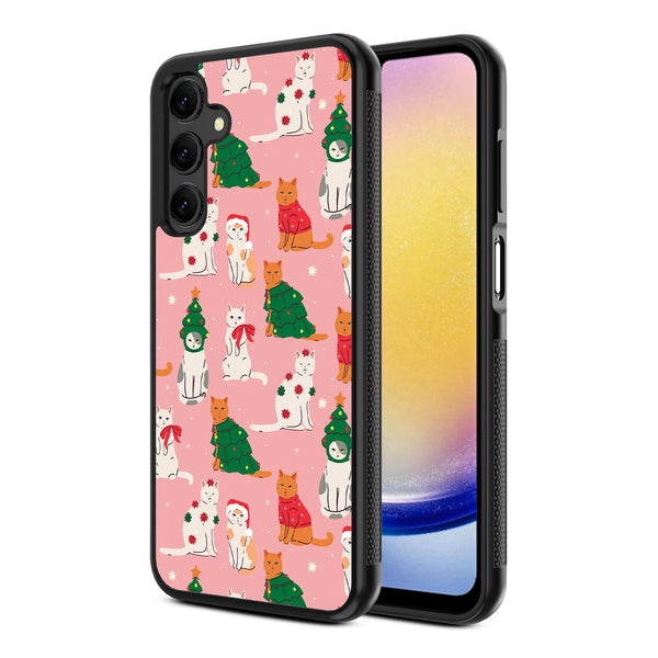 MyBat Design Lab Series Case for Samsung Galaxy A25 5G - Meowy Christmas - MSA255GCSLESM286-2.jpg