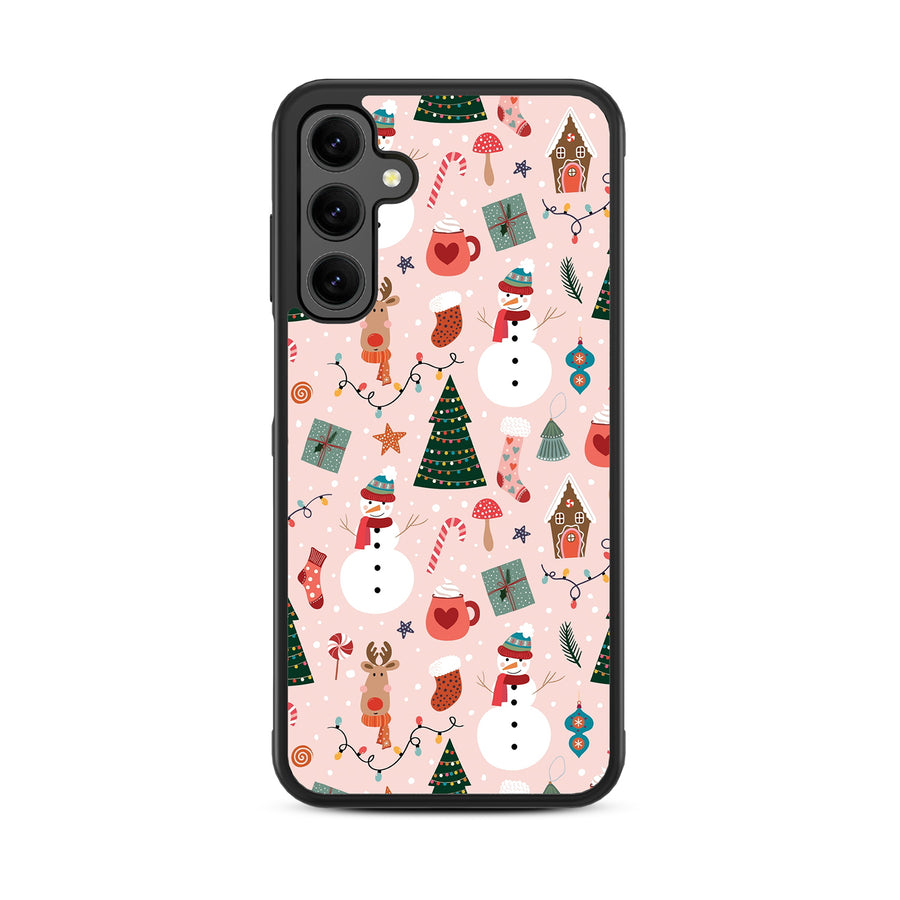 MyBat Design Lab Series Case for Samsung Galaxy A25 5G - Holly Jolly Time - MSA255GCSLESM288-3.jpg