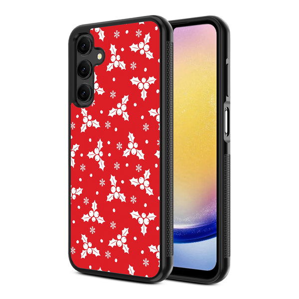 MyBat Design Lab Series Case for Samsung Galaxy A25 5G - Merry Mistletoe - MSA255GCSLESM290-2.jpg