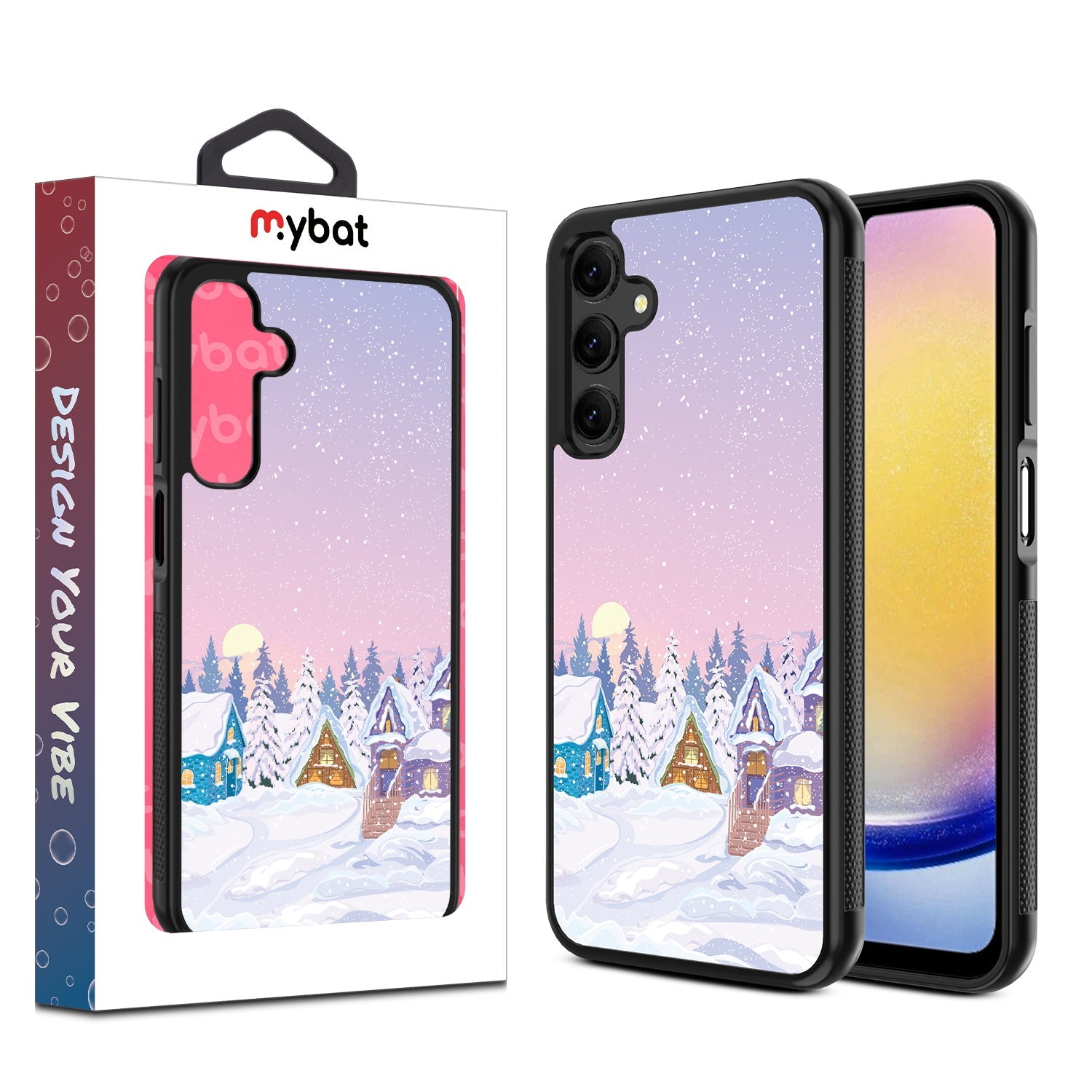 MyBat Design Lab Series Case for Samsung Galaxy A25 5G - Snow Globe Village