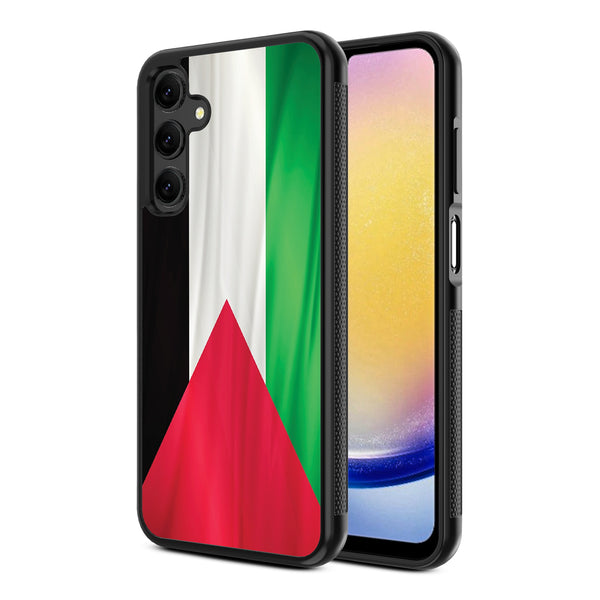 MyBat Design Lab Series Case for Samsung Galaxy A25 5G - Palestine Flag - MSA255GCSLESM306-2.jpg
