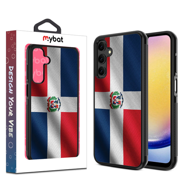 MyBat Design Lab Series Case for Samsung Galaxy A25 5G - Dominican Republic Flag - MSA255GCSLESM307-1.jpg