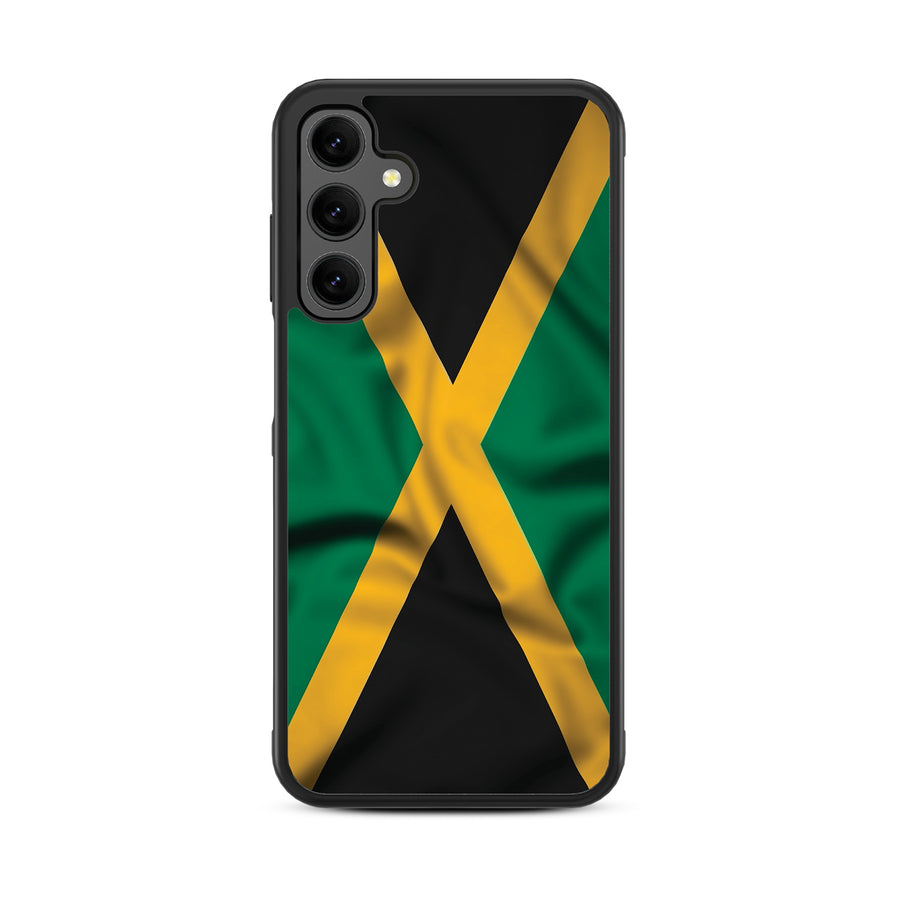 MyBat Design Lab Series Case for Samsung Galaxy A25 5G - Jamaica Flag - MSA255GCSLESM310-3.jpg