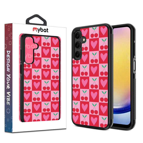 MyBat Design Lab Series Case for Samsung Galaxy A25 5G - Cherry Hearts - MSA255GCSLESM334-1.jpg