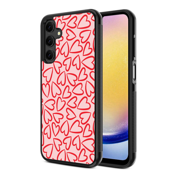 MyBat Design Lab Series Case for Samsung Galaxy A25 5G - Endless Hearts - MSA255GCSLESM338-2.jpg