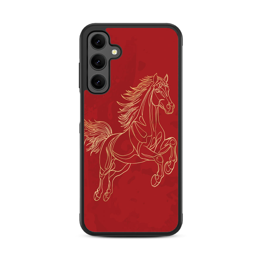 MyBat Design Lab Series Case for Samsung Galaxy A25 5G - Fire Horse - MSA255GCSLESM460-3.jpg
