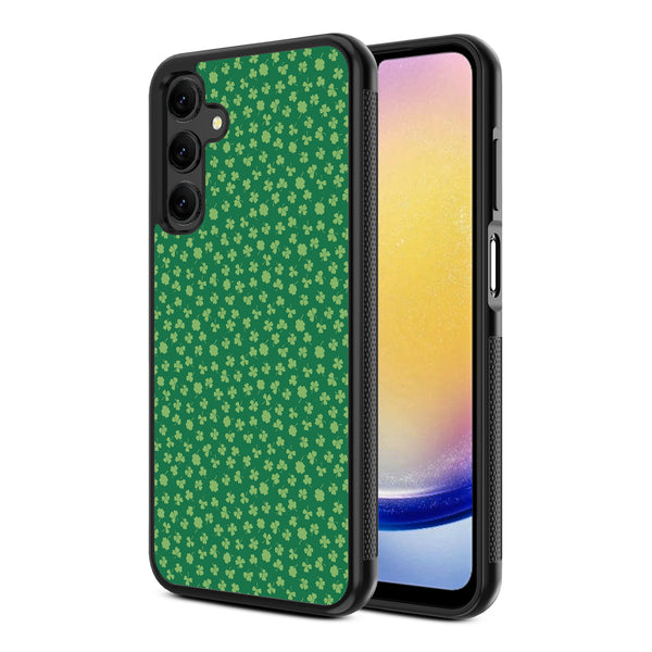 MyBat Design Lab Series Case for Samsung Galaxy A25 5G - Lucky Clover - MSA255GCSLESM466-2.jpg