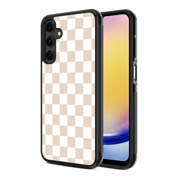 MyBat Design Lab Series Case for Samsung Galaxy A25 5G - Tan Check - MSA255GCSLESM475-2.jpg