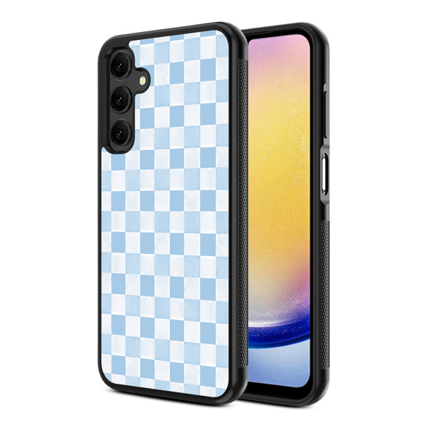 MyBat Design Lab Series Case for Samsung Galaxy A25 5G - Sky Blue Check - MSA255GCSLESM478-2.jpg