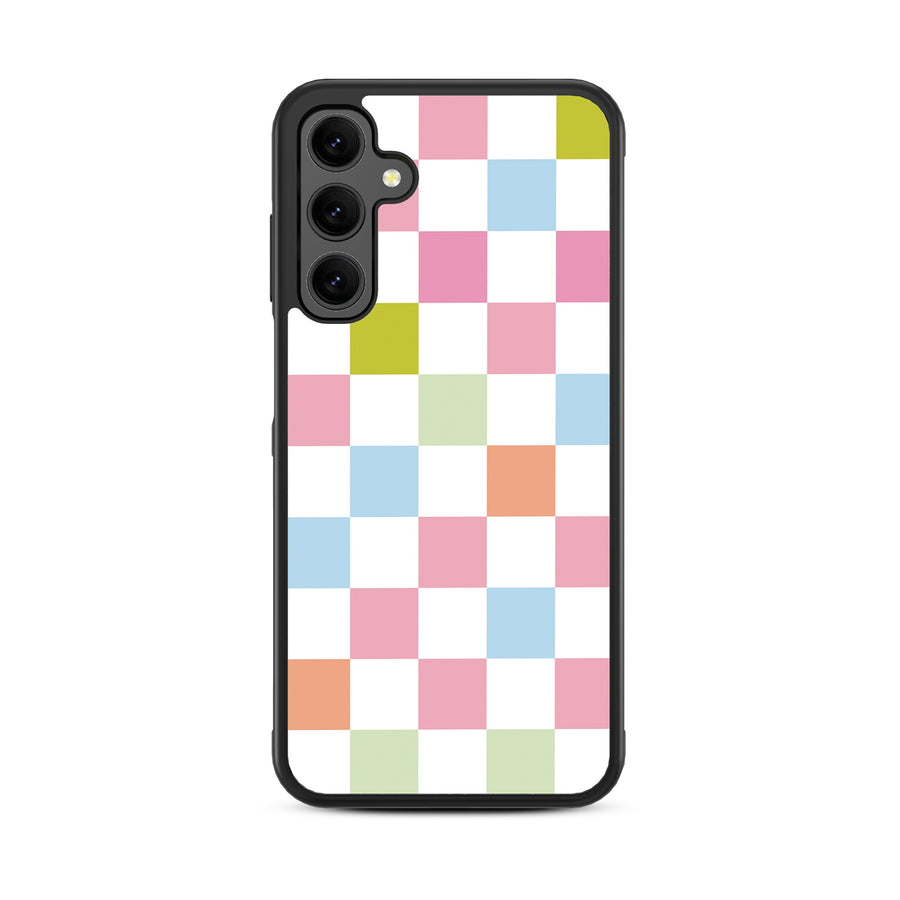 MyBat Design Lab Series Case for Samsung Galaxy A25 5G - Pastel Check - MSA255GCSLESM480-3.jpg