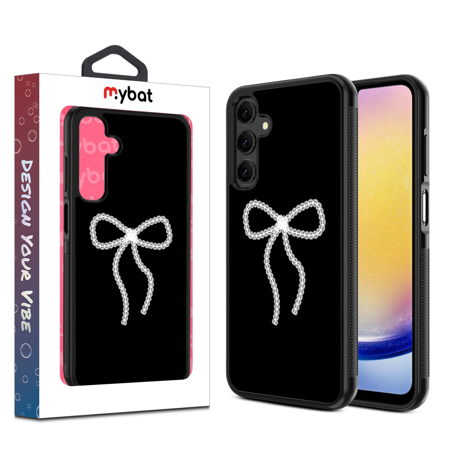 MyBat Design Lab Series Case for Samsung Galaxy A25 5G - Classic Coquette