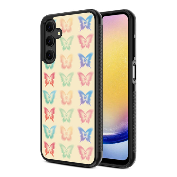 MyBat Design Lab Series Case for Samsung Galaxy A25 5G - Technicolor Butterflies - MSA255GCSLESM487-2.jpg