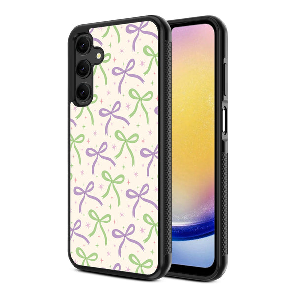 MyBat Design Lab Series Case for Samsung Galaxy A25 5G - Blooming Bows - MSA255GCSLESM493-2.jpg